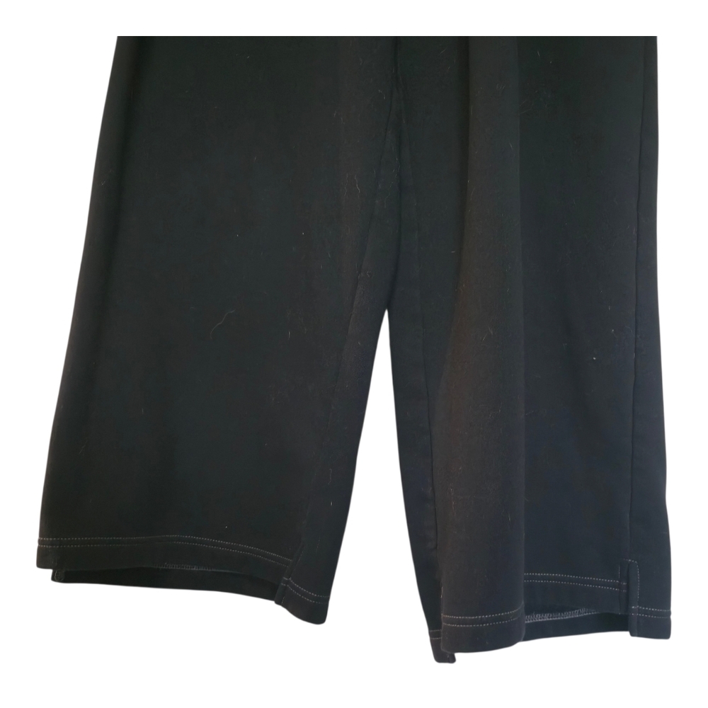 Urban Outfitters Black Wide-Leg Paperbag Waist Pants - Picture 4 of 7